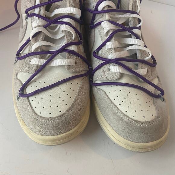 Nike Off White X Dunk Low Lot 18 Of 50 Shoes Men's Size 10 - Picture 8 of 14